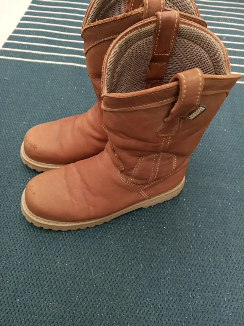 Botas de cuero marrón - 2