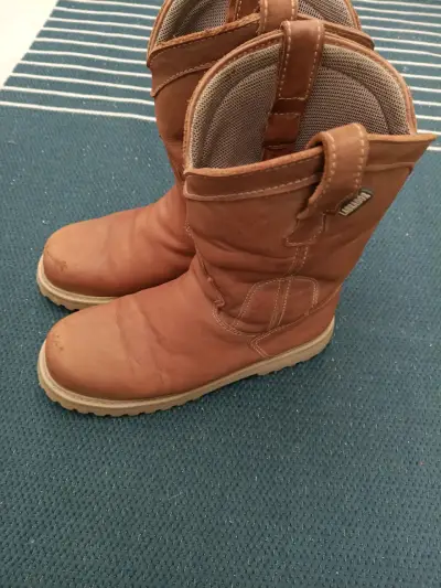 Botas de cuero marrón - miniatura 2