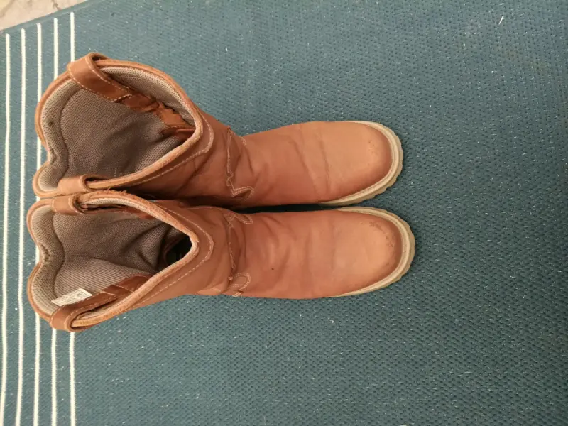 Botas de cuero marrón - 3