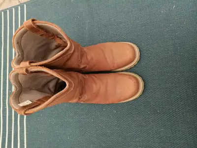 Botas de cuero marrón - miniatura 3