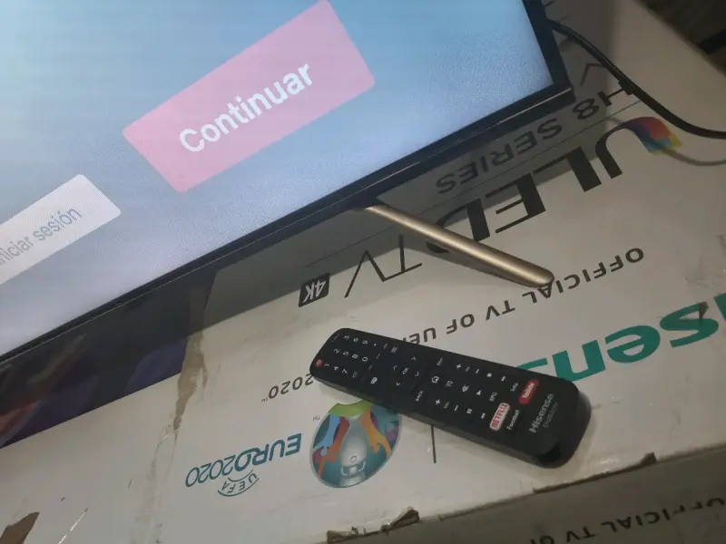 Smart tv Hisense 55 4k Uled vidaa - 5