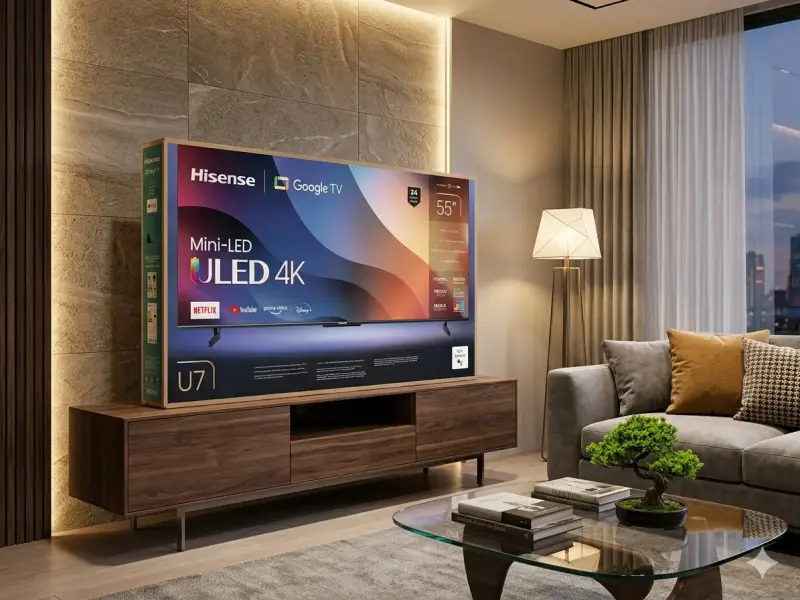 Smartv Hisense ULED 4K Mini-LED google - 1