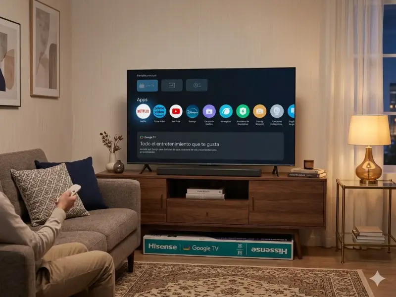 Smartv Hisense ULED 4K Mini-LED google - 2