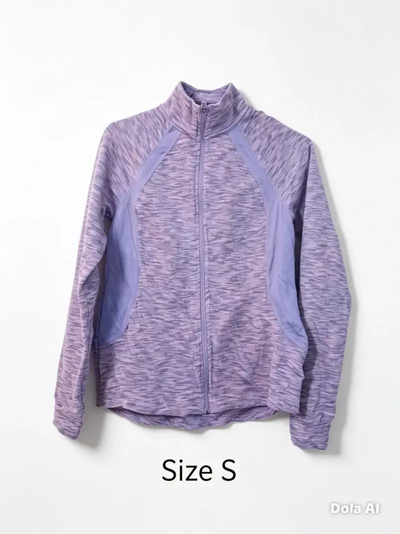 Chaqueta deportiva lila mujer