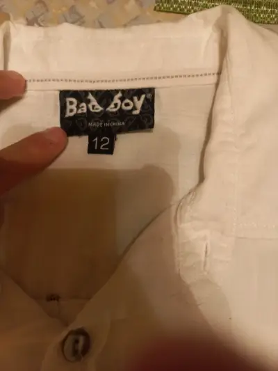 Camisa blanca de hombre talla 12 - miniatura 2