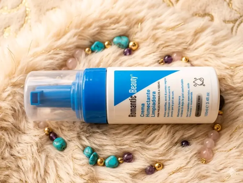 Crema humectante limpiadora Romantic Beauty