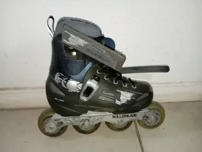 Patines en línea Rollerblade Fusion x7 azules - miniatura 2