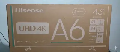 Televisor Hisense UHD 4K A6 43 pulgadas - miniatura 1
