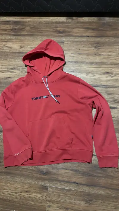 Polerón rojo Tommy Jeans - miniatura 1