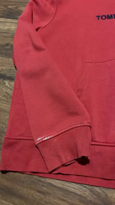 Polerón rojo Tommy Jeans - miniatura 2