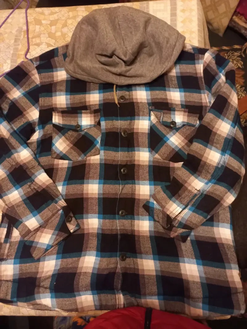 Camisa a cuadros con chiporro - 1