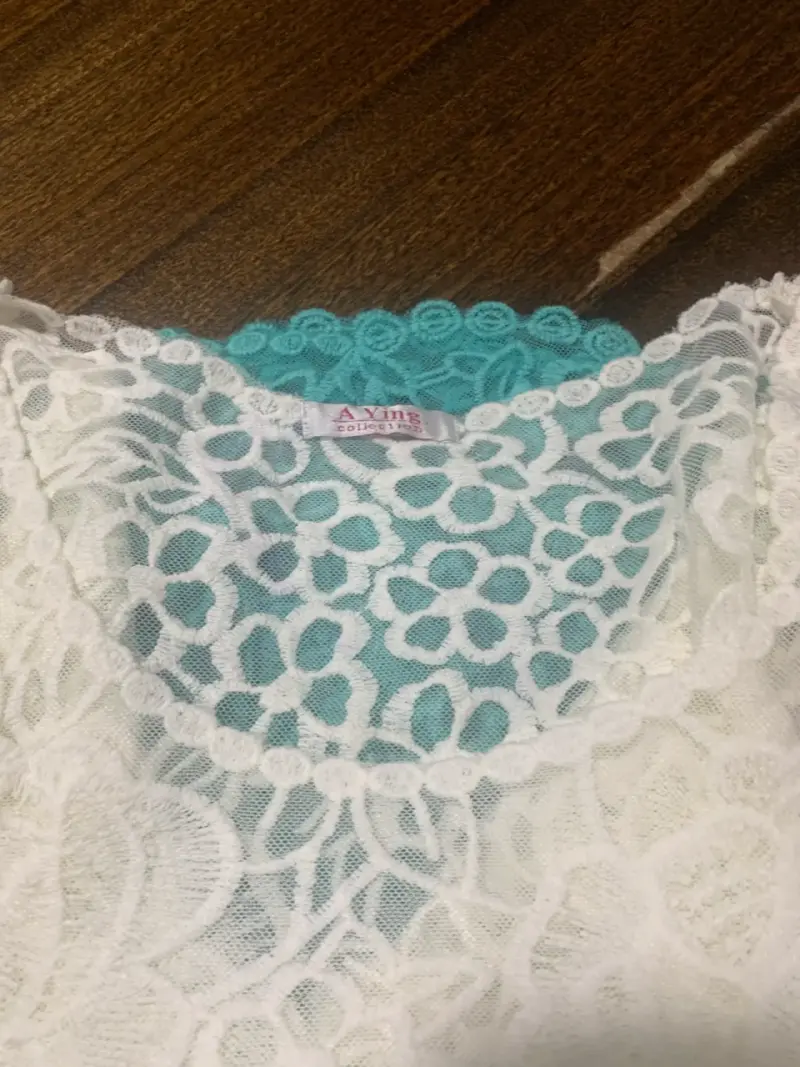 Blusa encaje blanca A Ying - 1