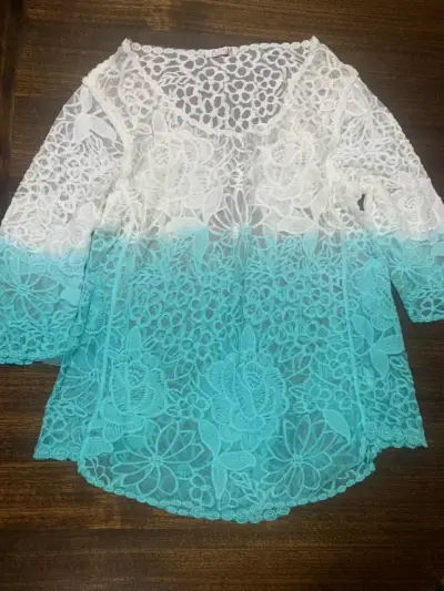 Blusa encaje blanca A Ying - miniatura 2