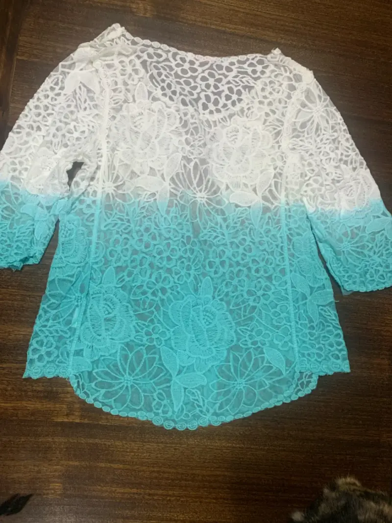 Blusa encaje blanca A Ying - 3