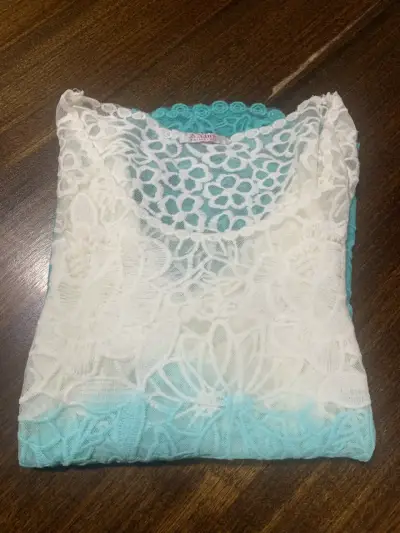 Blusa encaje blanca A Ying - miniatura 4