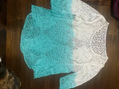 Blusa encaje blanca A Ying - miniatura 5