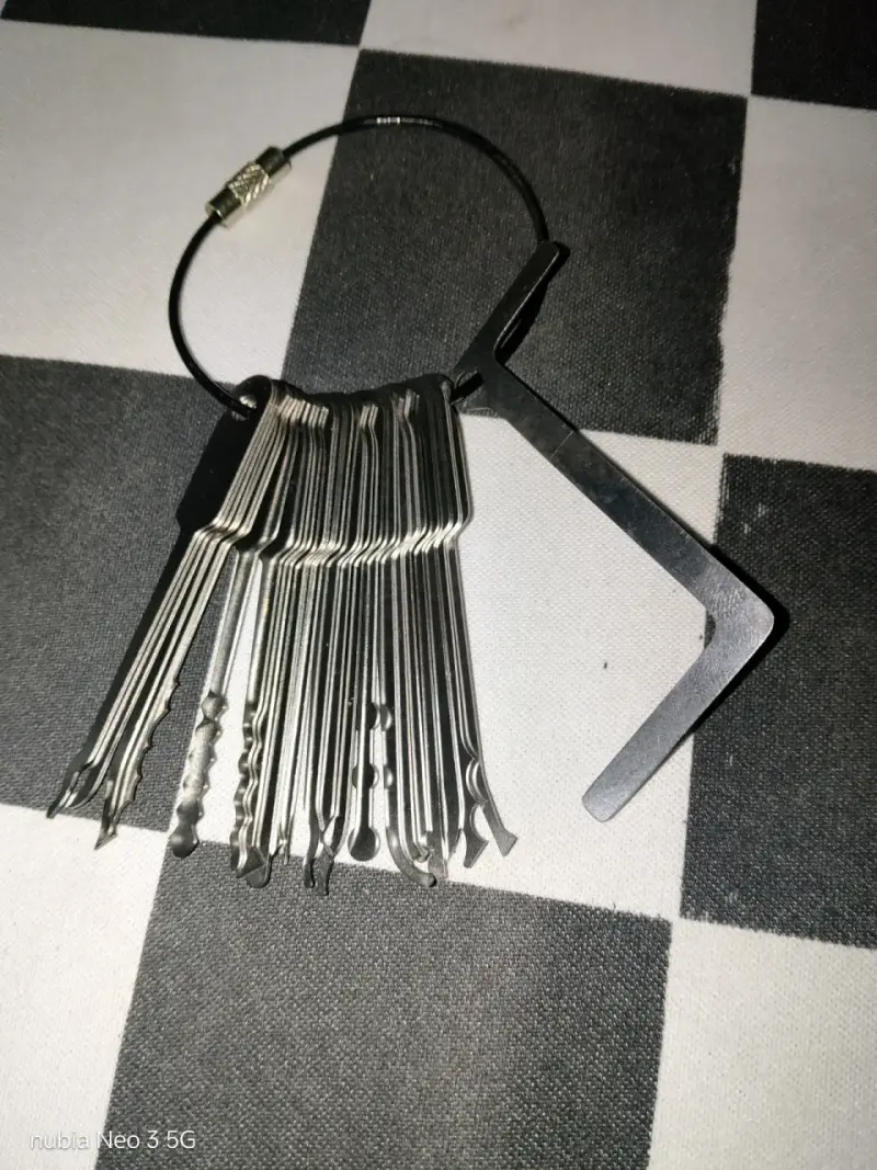 Juego de ganzúas metálicas - 2
