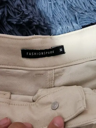 Shorts beige - miniatura 4