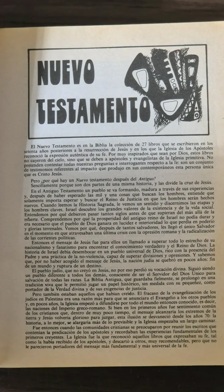 Nuevo Testamento edición pastoral - 2