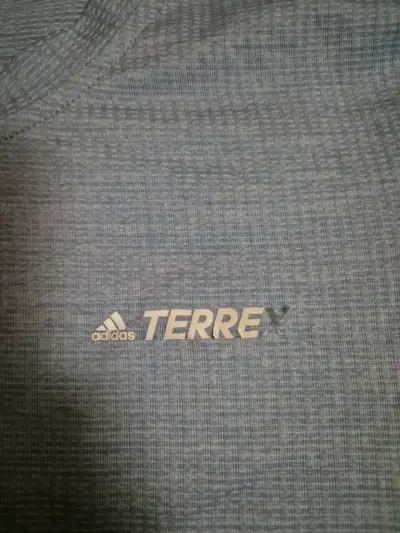 Polera celeste deportiva adidas Terrex - miniatura 2