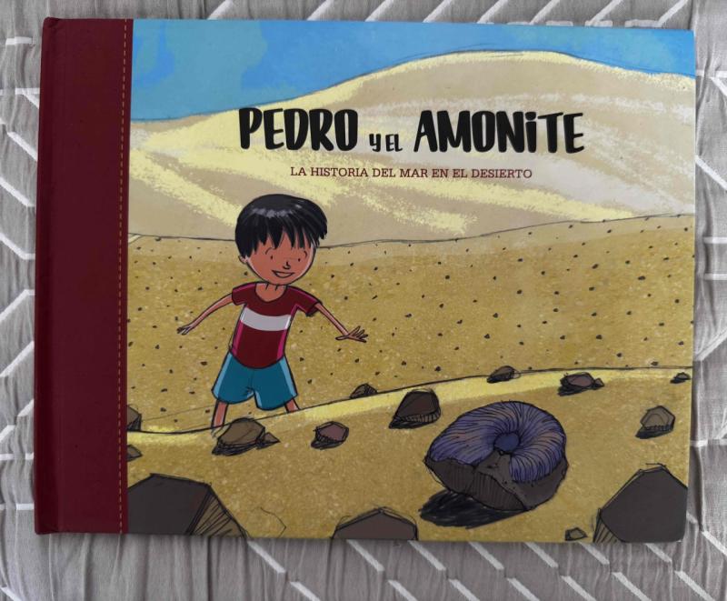 Libro 'Pedro y el Amonite'