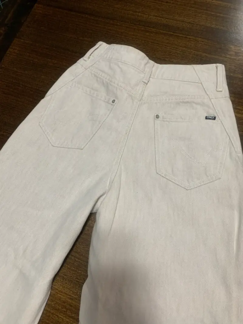 Pantalones beige ONLY Essential - 5