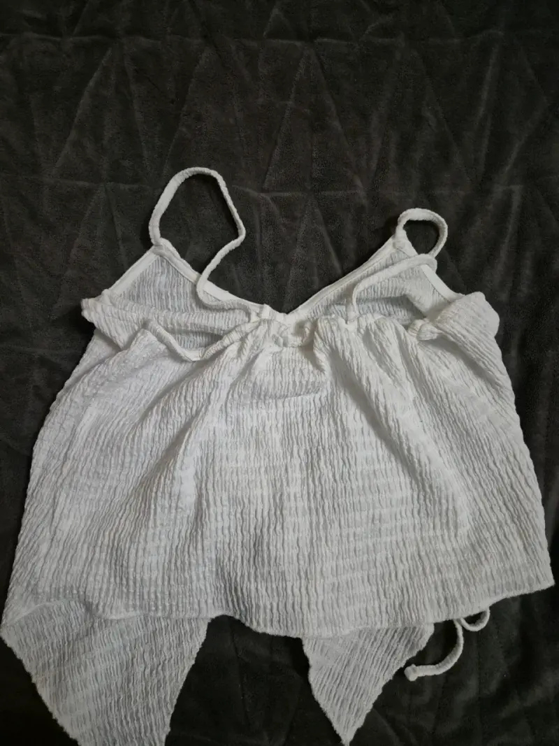 Top blanco con tirantes - 2