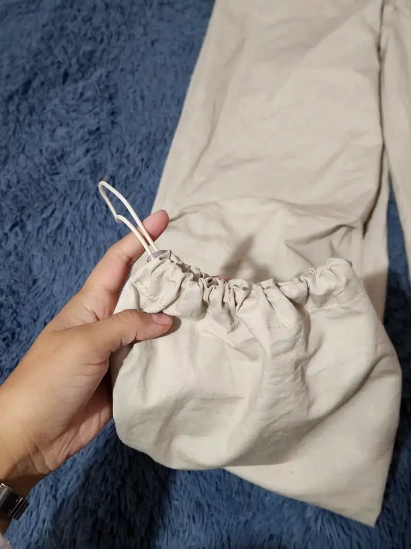 Pantalones cargo beige - 2