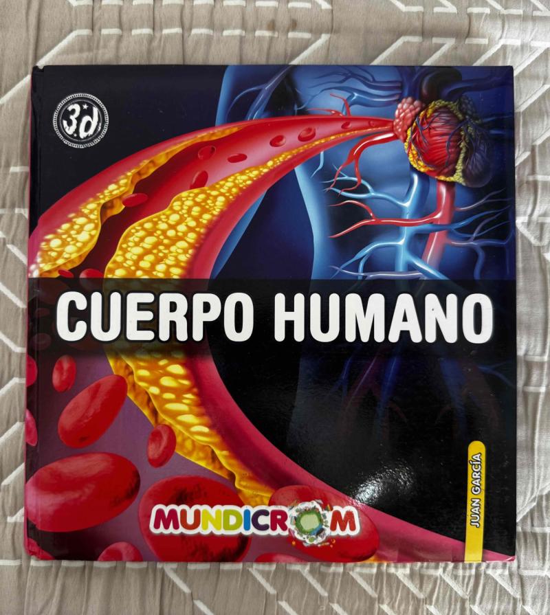 Libro educativo Cuerpo Humano 3D