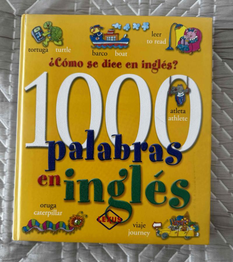 Libro 1000 palabras en inglés