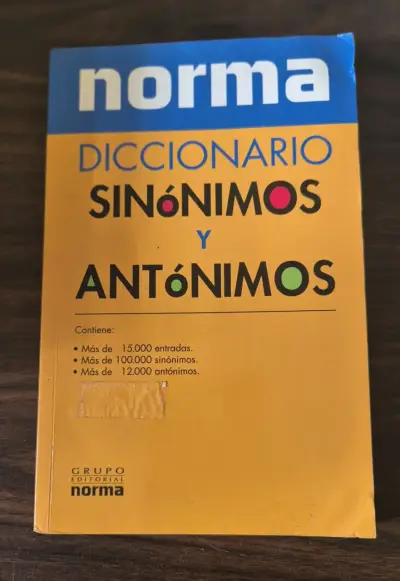 Diccionario de Sinónimos y Antónimos - miniatura 1