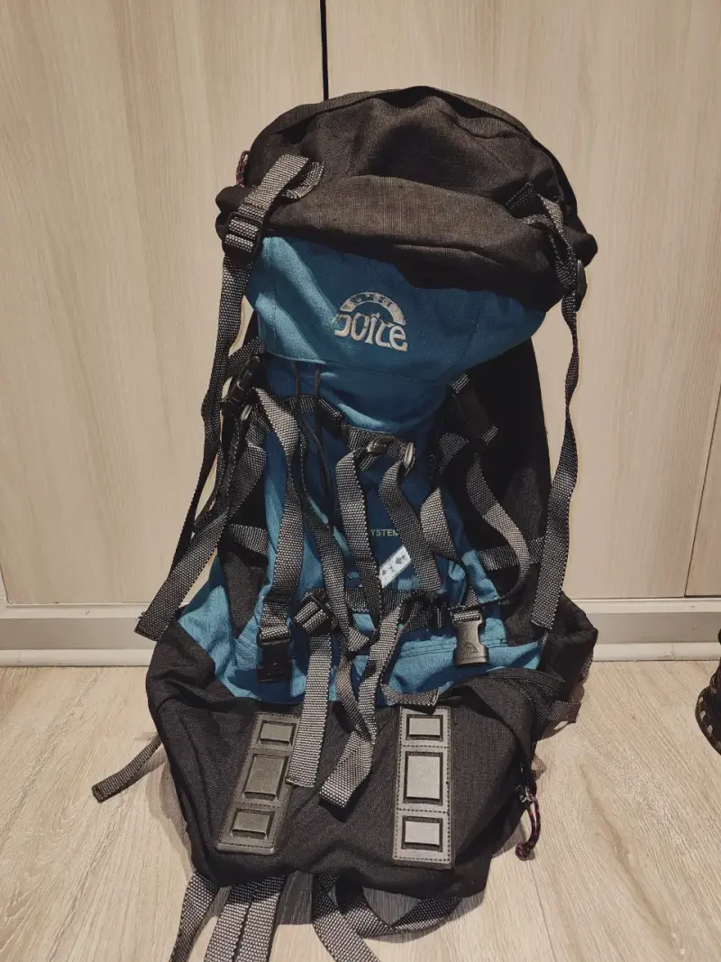Mochila de trekking Doite azul - 1