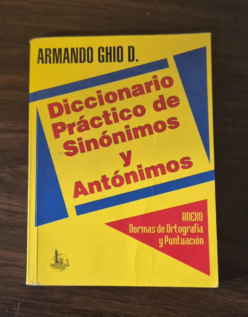 Diccionario de sinónimos y antónimos - 1