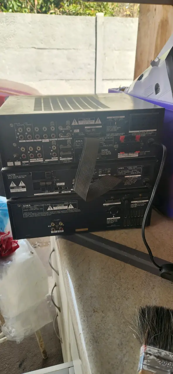 Sistema de audio AIWA vintage - 2
