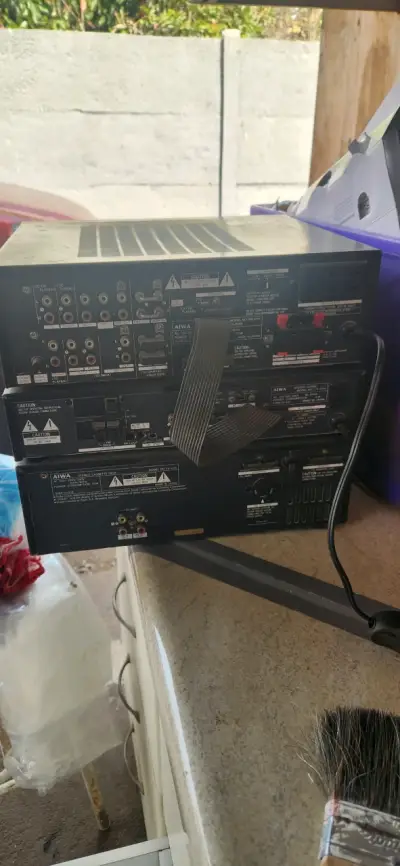 Sistema de audio AIWA vintage - miniatura 2
