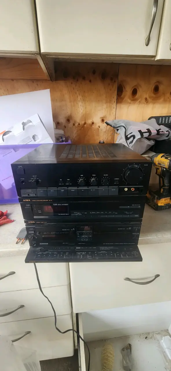 Sistema de audio AIWA vintage - 4