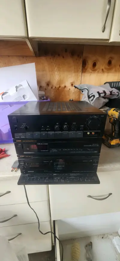 Sistema de audio AIWA vintage - miniatura 4