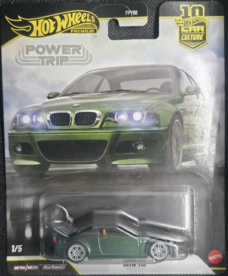 Hot Wheels BMW M3 verde