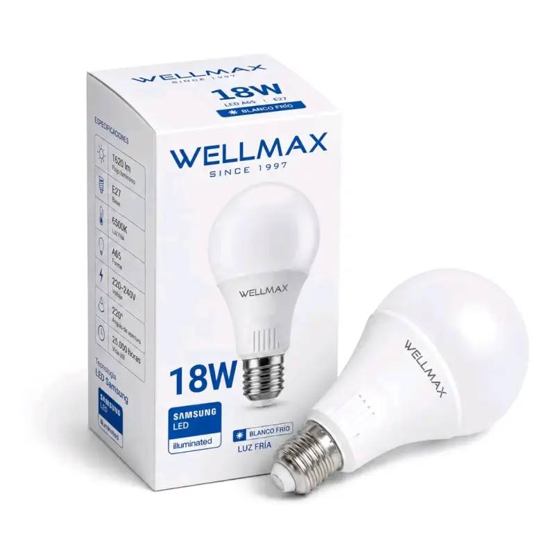 Ampolleta LED 18W Wellmax - 1