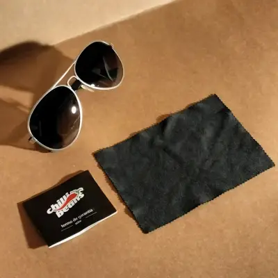Gafas de sol aviador negras - miniatura 2