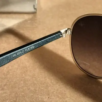 Gafas de sol aviador negras - miniatura 4