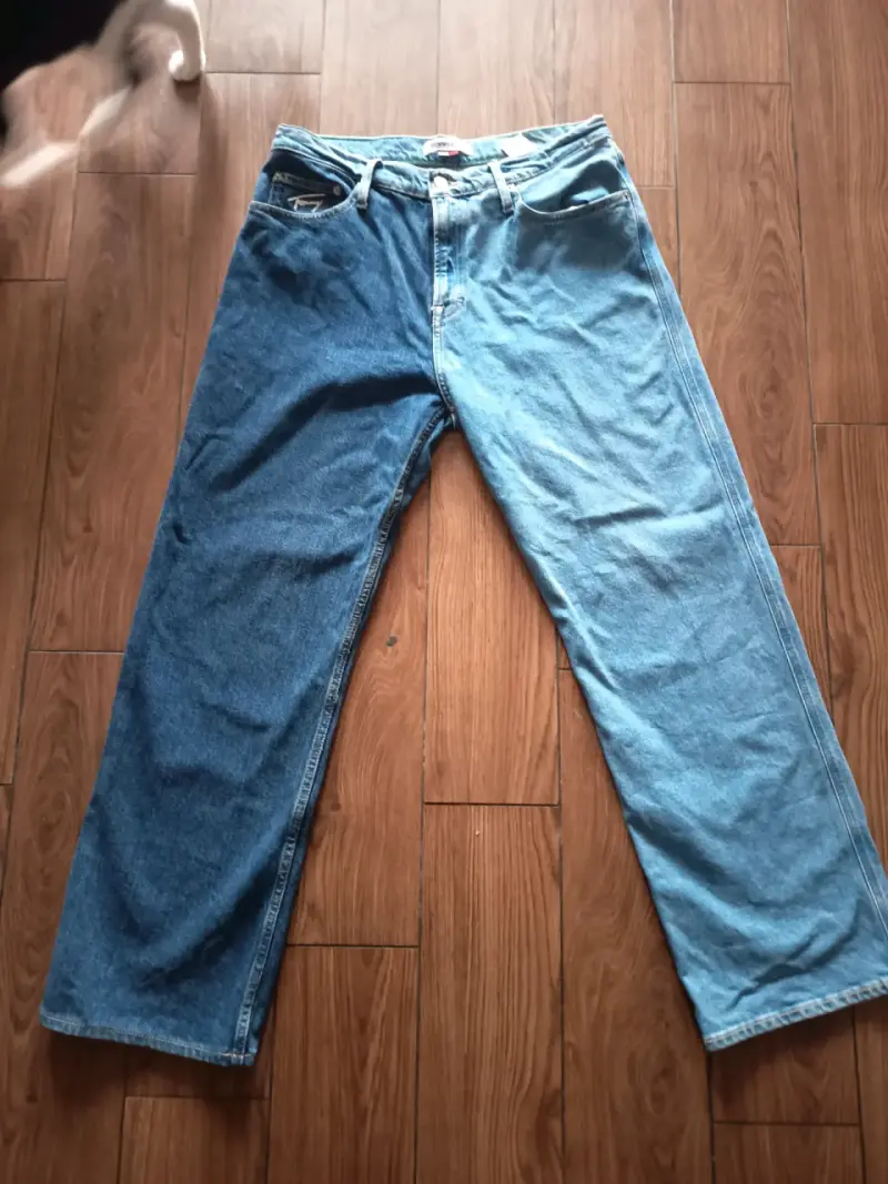 Jeans azul Tommy Hilfiger Betsy mid rise loose 44 - 3