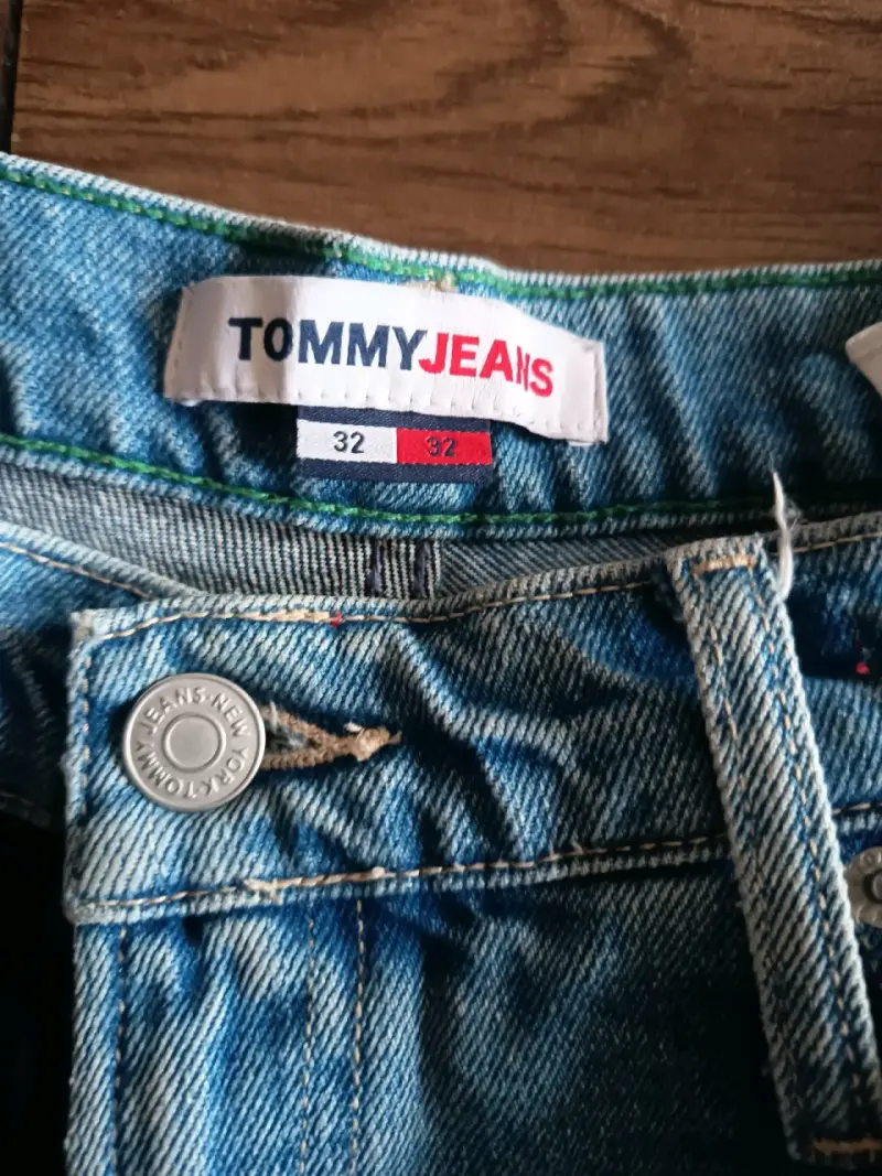 Jeans azul Tommy Hilfiger Betsy mid rise loose 44 - 5