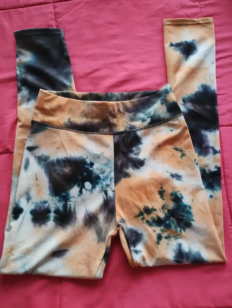 Leggings tie-dye multicolor - 3