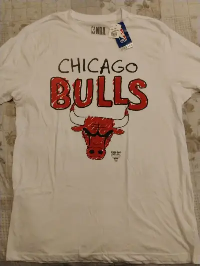Polera Chicago Bulls blanca - miniatura 1