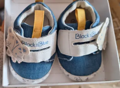 Zapatillas bebé Black & Blue - miniatura 1