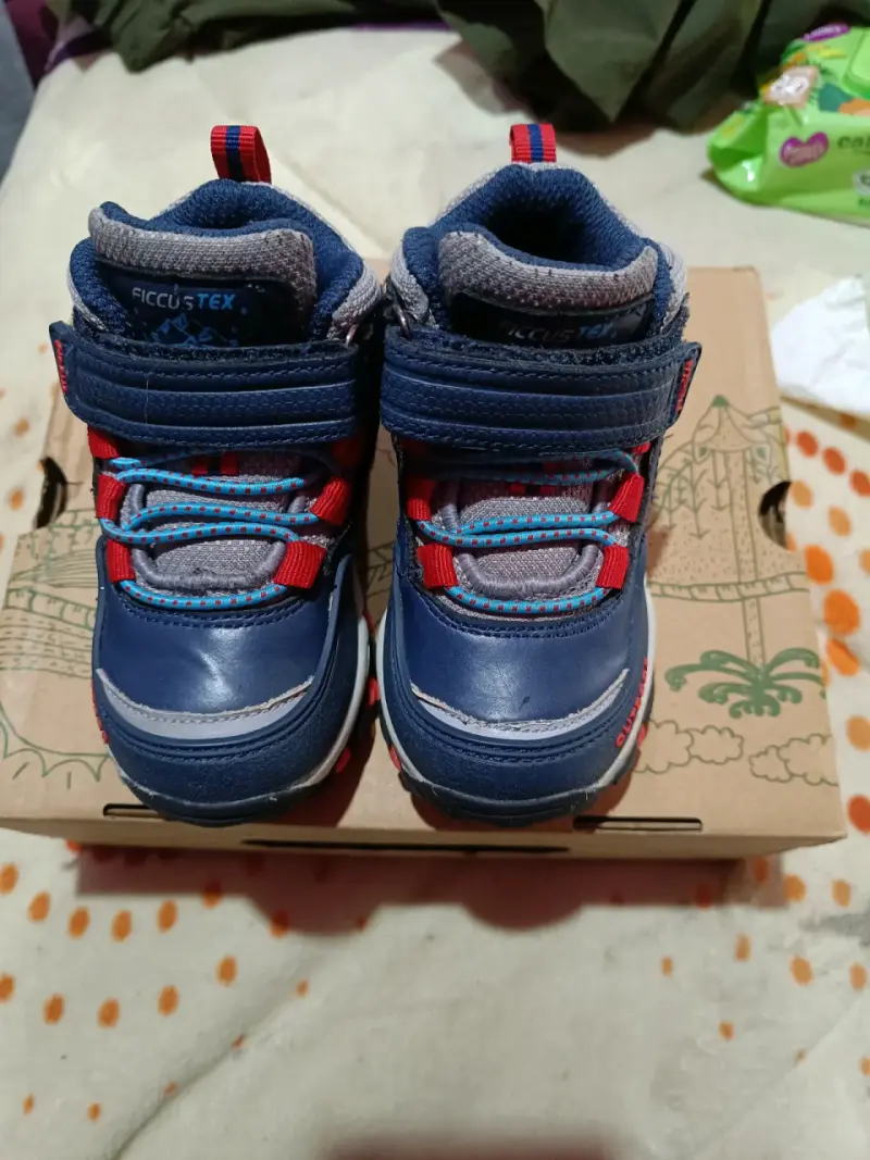 Botines infantiles Ficcustex azul - 4