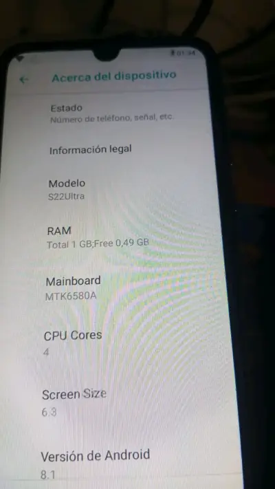 Teléfono inteligente usado - miniatura 3