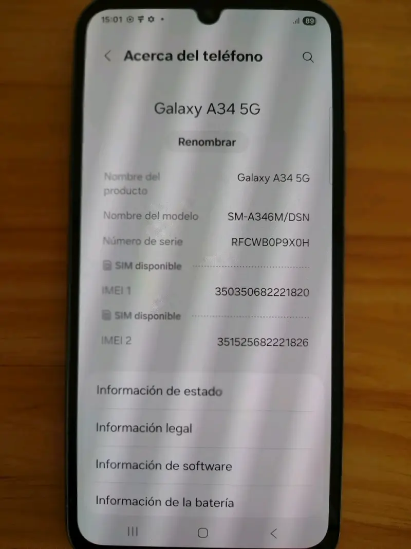 Galaxy A34 5G 128gb - 3