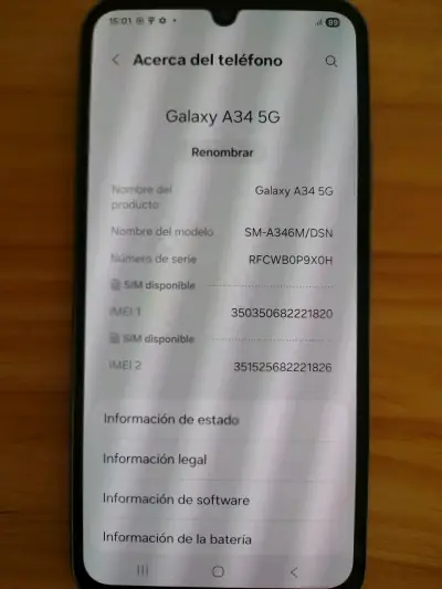 Galaxy A34 5G 128gb - miniatura 3
